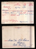 ROBINSON RALF HUBERT(medal card)