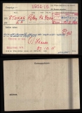 STOKES ERNEST ARTHUR(medal card)