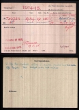 TEDDER ALFRED JAMES(medal card)