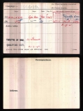 WALKER JOSEPH WILLIAM(medal card)