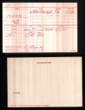 MANN ALBERT JOHN(medal card)