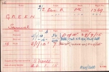 SAMUEL GREEN(medal card)