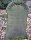 Williams Benjamin (the family grave in Prescot Churchyard)