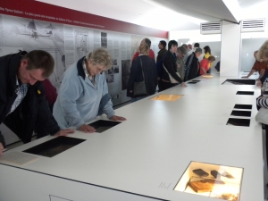 touch table in red box