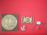 William Shells (memorial plaque, identity disc, ring, badges)