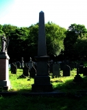 Memorial in Stoney Royd Cemetery Halifax  (photo provided by David Cochrane)