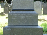 Memorial in Stoney Royd Cemetery Halifax  (photo provided by David Cochrane)