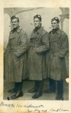 BROWN RICHARD AUSTIN (three 15th Bn. officers, Bud is on the right)