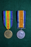 Hugh Glass - WW1 Medals - Back