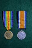 Hugh Glass - WW1 Medals - Back