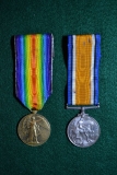 Hugh Glass - WW1 Medals - Front
