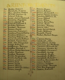 Brown RA (the Regiment's Book of Remembrance in St Andrew's Church, Toronto)