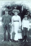 DAY CHARLES EDWARD (Charley with his grandparents, 1906)