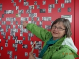 Taylor RR (Sue Thomas, grand niece at the photo wall in the visitor centre)