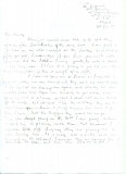 BLEWETT HAROLD CHRISTOPHER (letter 29 July 1917)