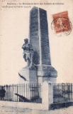 ABILANDE AV carte postale du Monument aux Morts  Ginestas