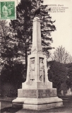 ALEXANDRE OEA Monument aux Morts Breteuil carte postale