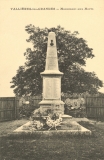 BERGE MJA Monument aux Morts  Vallires-les-Grandes carte postale