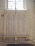 Plaque commmorative, Notre-Dame-la-Riche, Tours