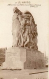 Monument aux Morts Le Havre carte postale