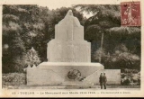 Monument aux Morts, square Alexis Pariset, Toulon (carte postale)