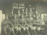 Goodacre Albert and other AIF soldiers from Cowra (Albert is in the back row, right)friends