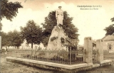 Monument aux Morts, Casteljaloux (carte postale)