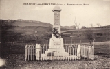 Monument aux Morts, Beaufort-sur-Gervanne (carte postale)