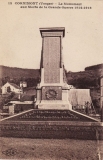 Monument aux Morts, Cornimont (carte postale)