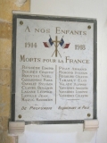 Plaque commmorative 1 de Servenac, Saint-Antonin-Noble-Val