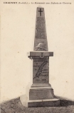 Monument aux Morts, Chauvry (carte postale)