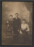 Patrick Brankin (with his wife and daughter)