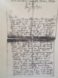 Newbon Frederick Ernest (Letter from chaplain Murray, n3 Can CCS, 14 July 1917)