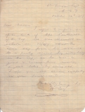 Parkinson JJ - Bn letter October 1917