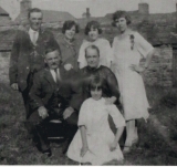 Robson Edward (his family, with sister Emma in front)