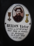 Bellon V (vue rapproche de la plaque maille)