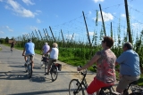  onderweg tijdens de fietstocht Fietsend achter het front 