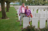Hayden T (Graham Green and his wife at the grave of his grandmother\'s first husband)