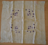 Bagnall AV (pillow case embroidered by Alfred while recovering in the Hayton House hospital, January 1917, Carlisle)