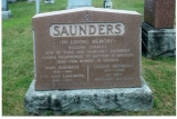 Saunders WG (family tombstone beechwood)