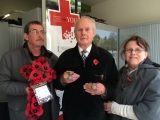 Day James (his relatives Michael, John and Doreen visiting Poperinge, November 2014)