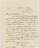 Chiles DE (letter by sister Wharton, 22-09-1915