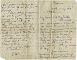 Frischling GH (letter 29 May 1918)