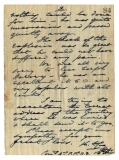 Harvey Sydney Thomas (letter of condolence)