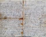 Albert Pegram (letter to his mother,June 1917)
