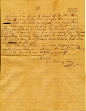 Albert Pegram (letter to his mother, August 1917)