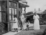 Hugh Glass (c1914 - Boryl - L-R Sylv, Hugh, Ray and Louisa Glass)