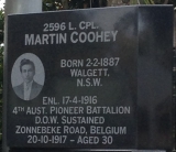 Coohey Martin (NEW DAYBORO MEMORIAL)