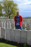 Cyril HK Smith (Bryan Whiteley, great nephew of Cyril H K Smith at Lijssenthoek)