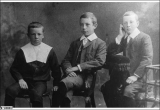 Smith, Colin Macpherson - 1905 with Keith (centre) and Ross (right)